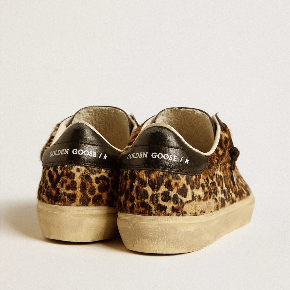 Golden Goose Leopard Soul Star in leopard-print pony skin - Picture 3 of 6